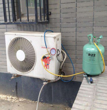 明水空调加氟